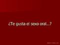 Sexo oral