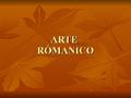 Arte Romanico