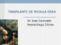 Transplante de médula ósea