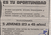 Oferta de trabajo